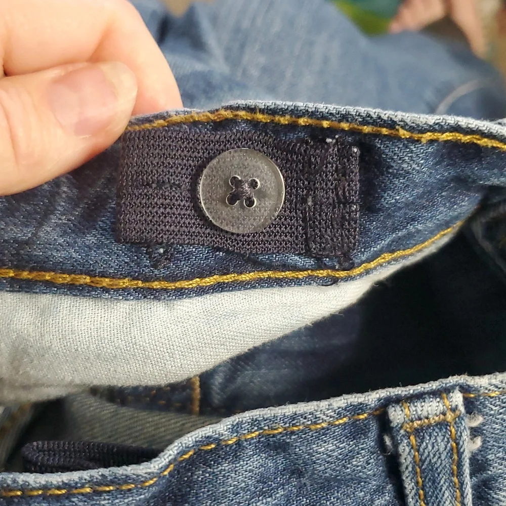 Arizona Jean Co Boys Size 18 Slim Medium Wash Straight Leg‎ Blue Denim Jeans